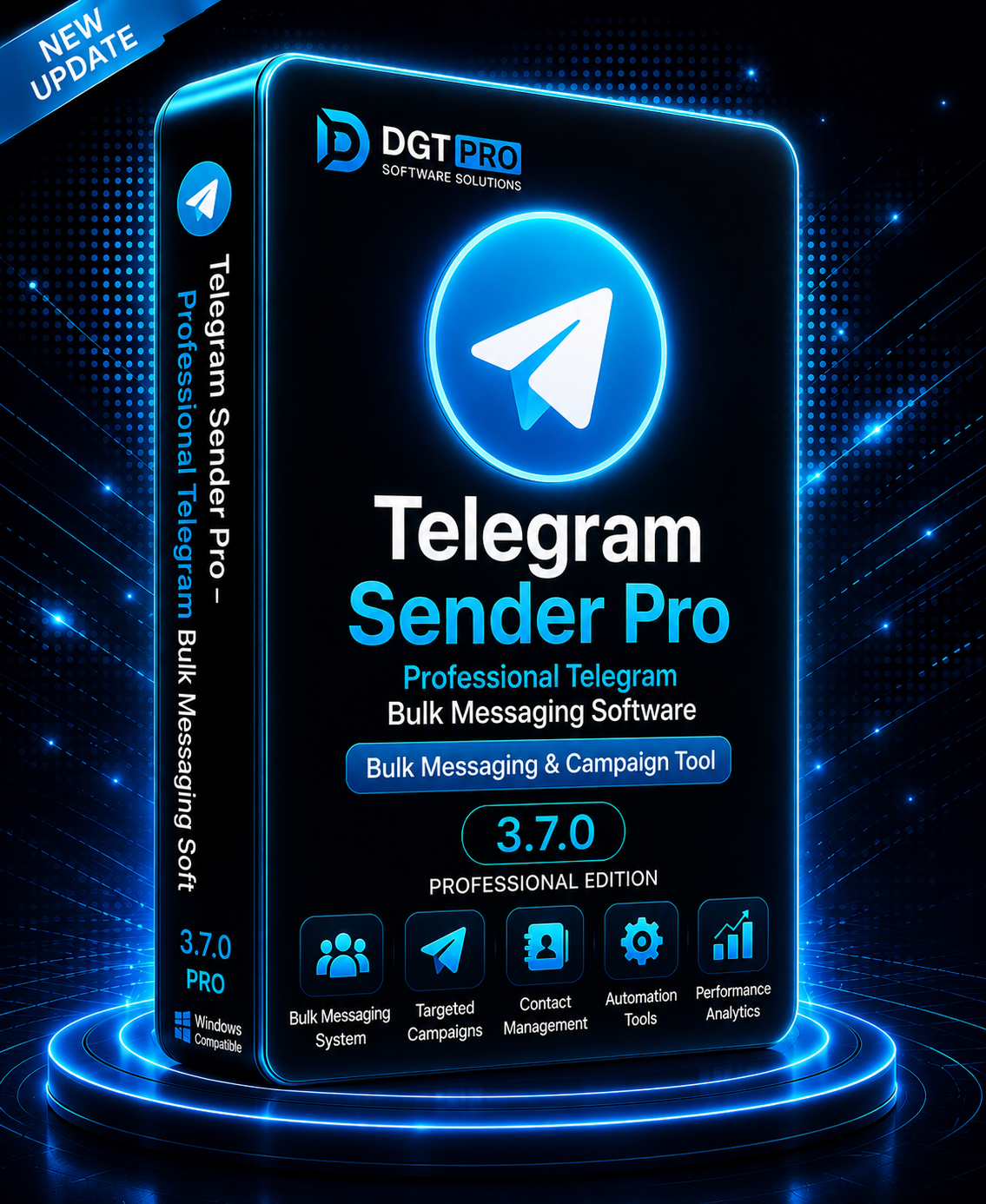 Telegram Sender Pro – Professional Telegram Bulk Messaging Software