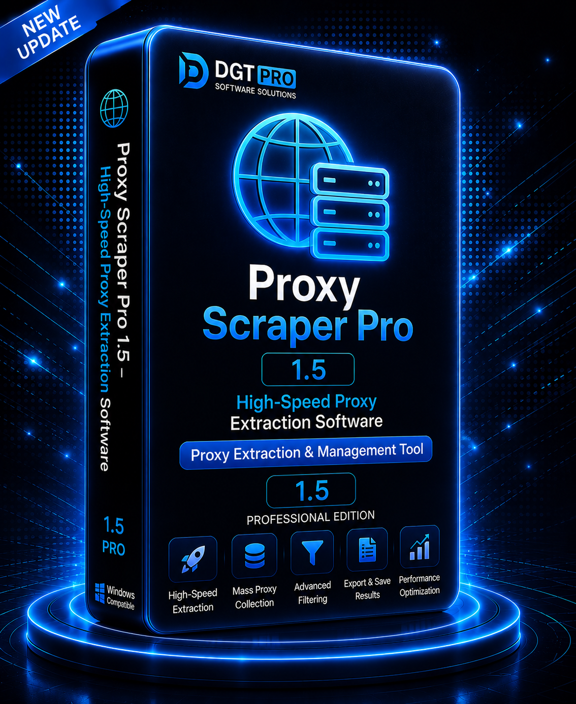Proxy Scraper Pro 1.5 – High-Speed Proxy Extraction Software
