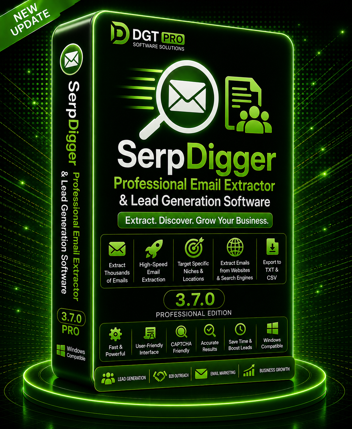 SerpDigger Professional Email Extractor & Lead Generation Software